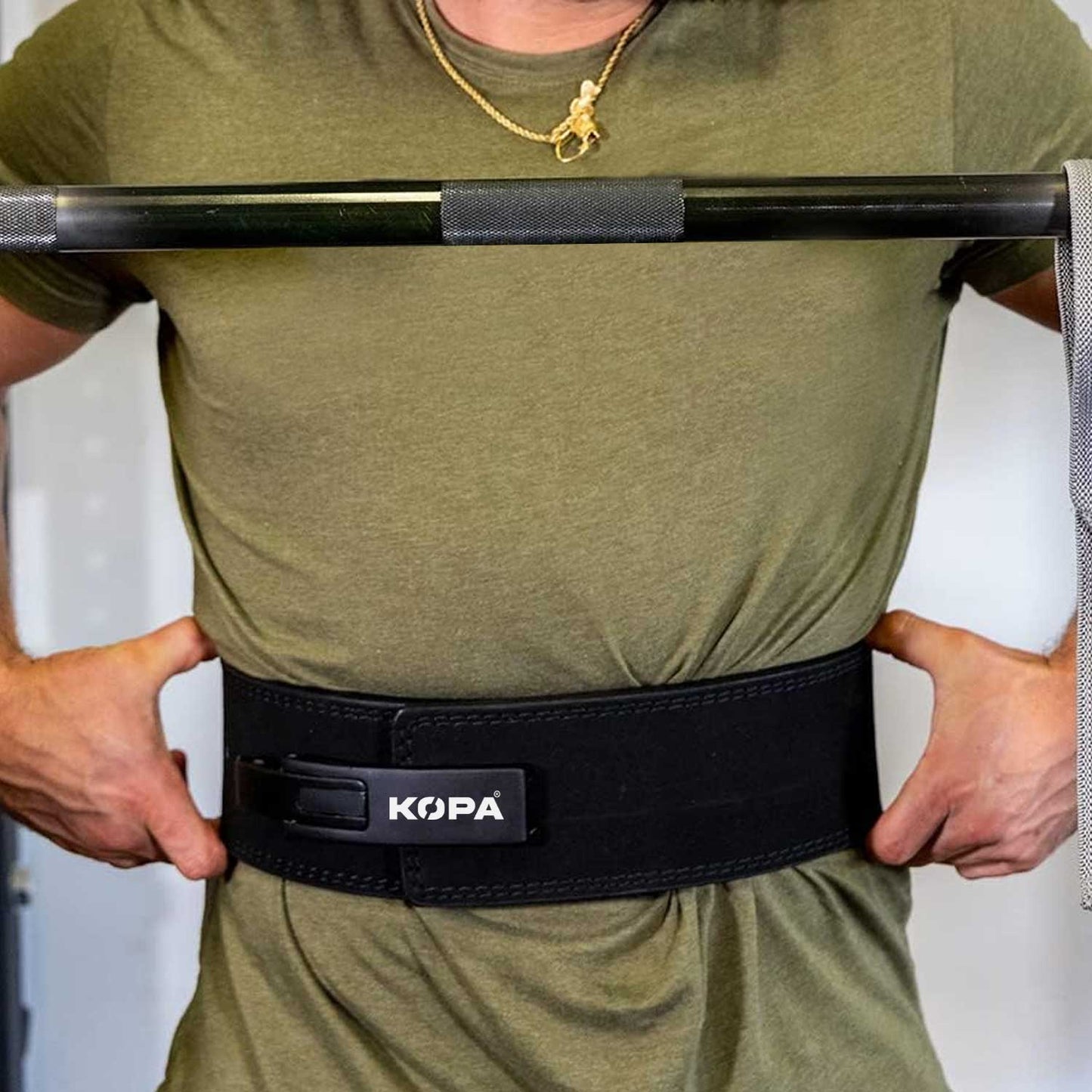 KOPA® Powerlifting PRO-Grade Lever Belt : Superior Craftsmanship