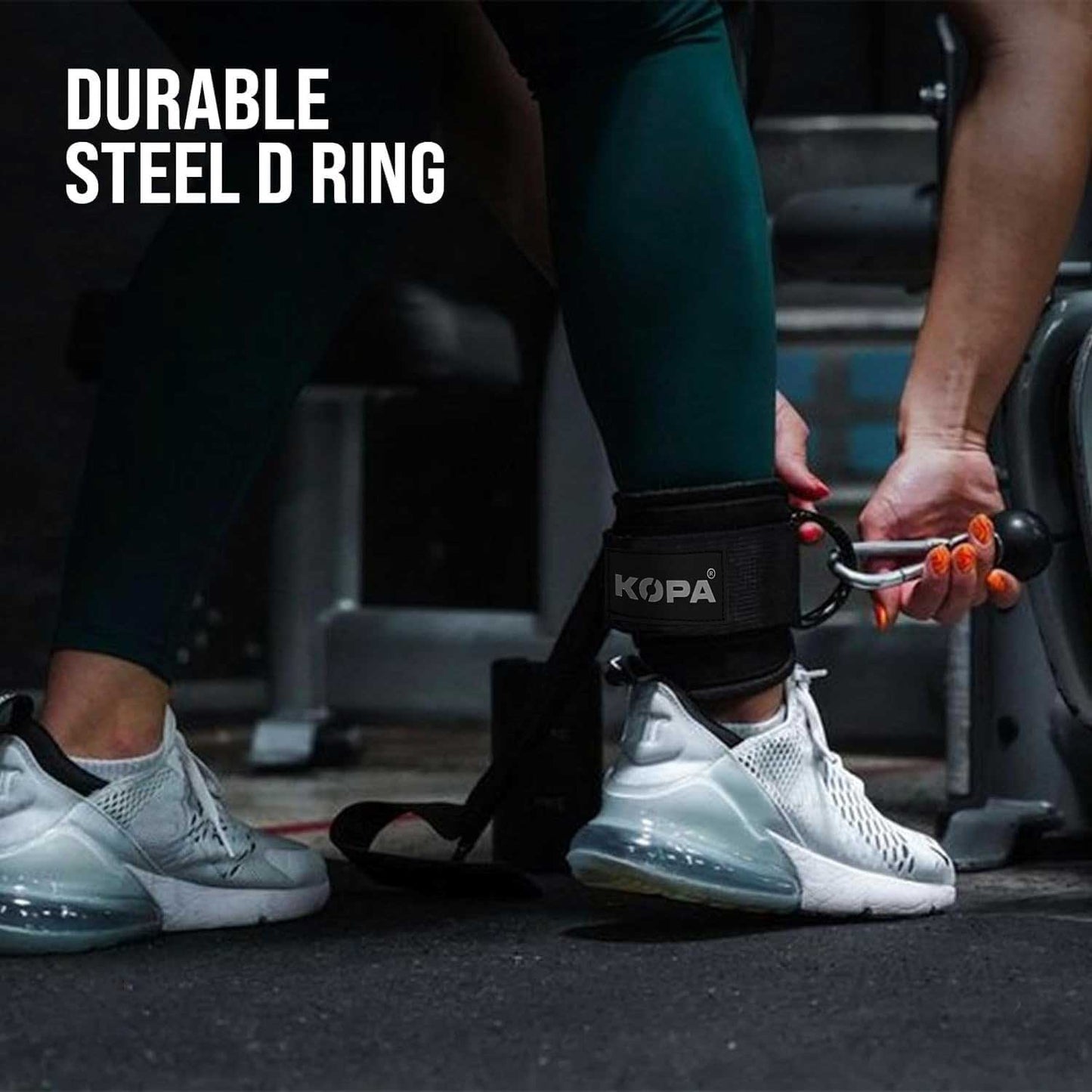 KOPA® Premium Ankle Straps for Cable Machine Workouts