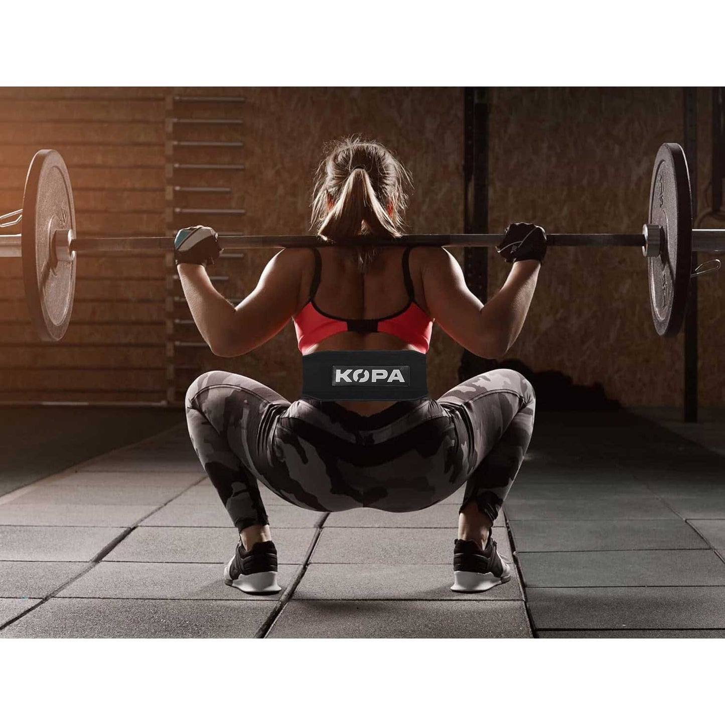 KOPA® Top-Grade Nylon Weightlifting Belt : Comfort Meets Strength